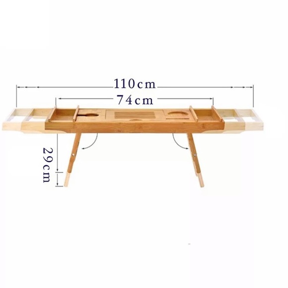 Perfect gift!Spa tray bamboo dual-use - Picture 3 of 8